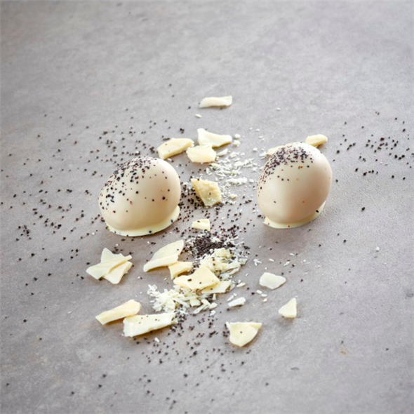 Påskeæg med marcipan og lakrids