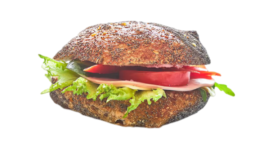 Sandwich m/ ost og skinke