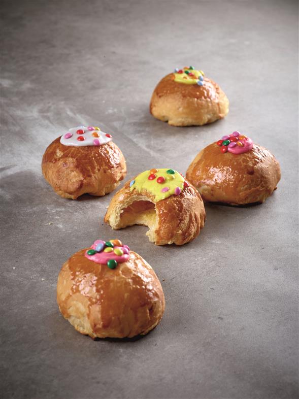 Gammeldags fastelavnsboller m/creme